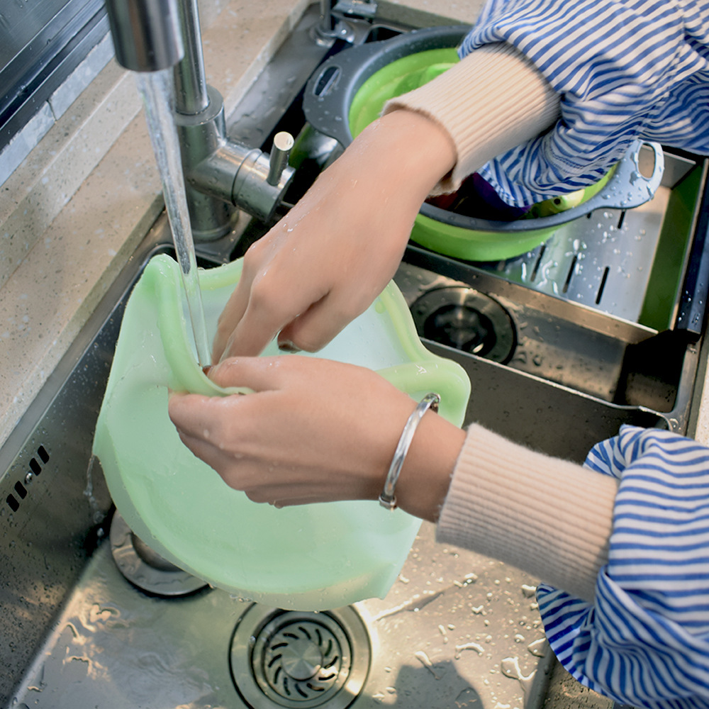 Without Pull Rod Silicone Freshness Protection Package with Date Pointer Food Packing Ziplock Bag Buggy Bag Food Grade