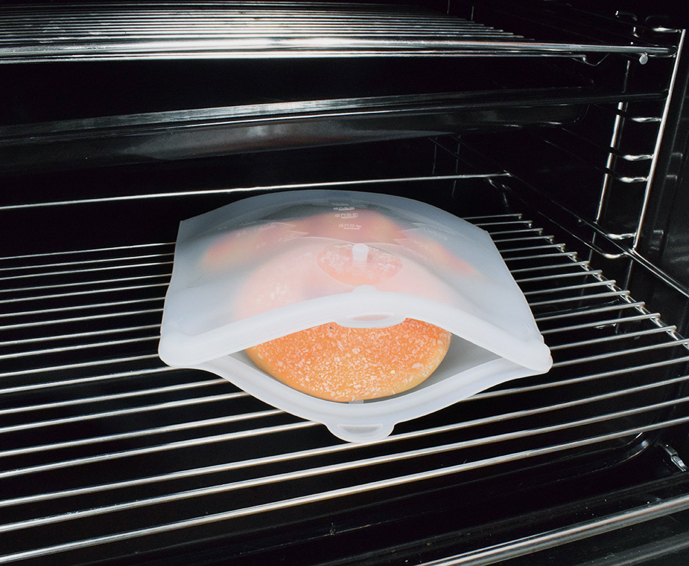 Without Pull Rod Silicone Freshness Protection Package with Date Pointer Food Packing Ziplock Bag Buggy Bag Food Grade