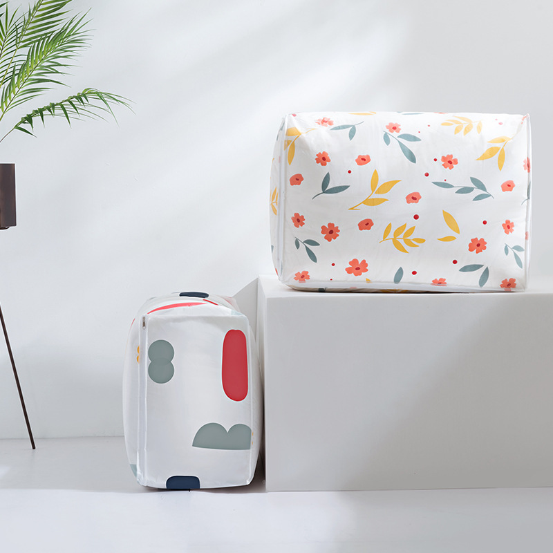 Quilt Buggy Bag Moving Quilt Clothes Large Bag MoistureProof Packing Bag Luggage Bag Organizing Folders Manufacturer