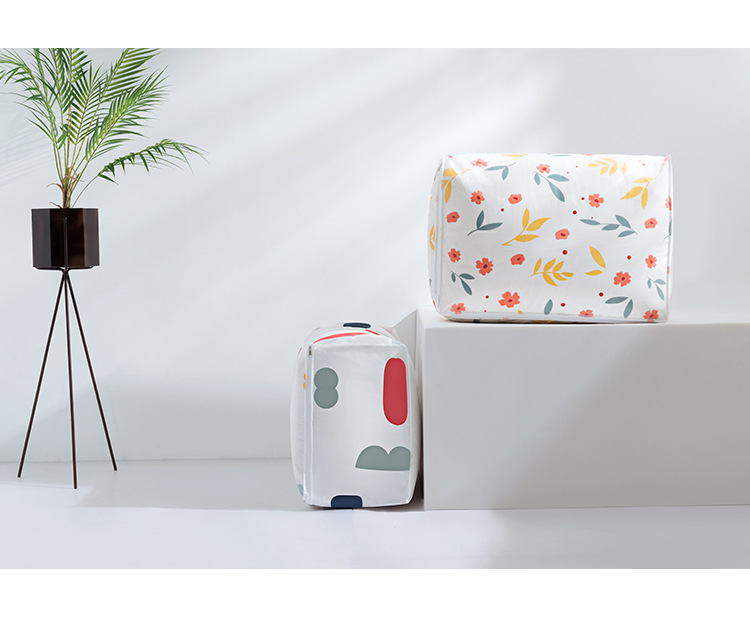 Quilt Buggy Bag Moving Quilt Clothes Large Bag MoistureProof Packing Bag Luggage Bag Organizing Folders Manufacturer