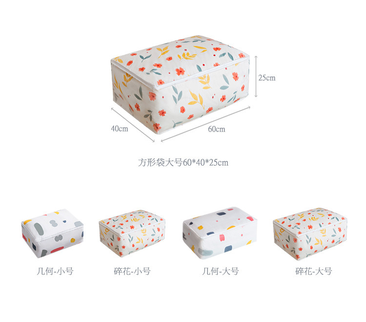 Quilt Buggy Bag Moving Quilt Clothes Large Bag MoistureProof Packing Bag Luggage Bag Organizing Folders Manufacturer