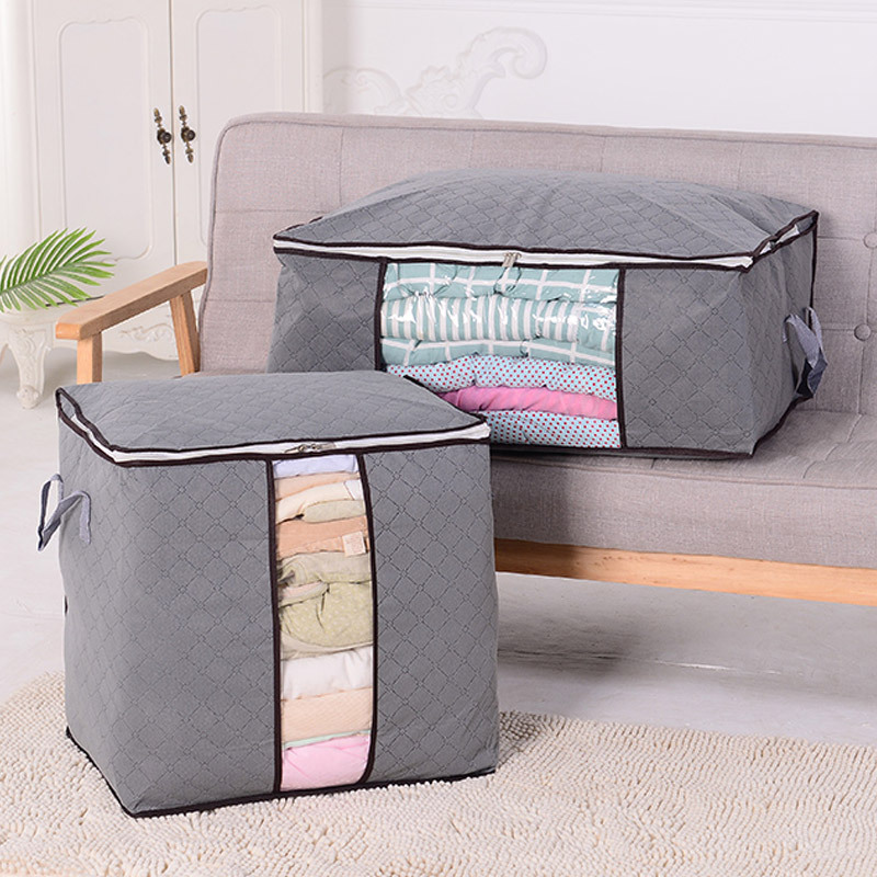 Quilt Buggy Bag Organizing Folders Clothes Packing Bag Extra Large 150 Liters Quilt Clothes Luggage Bag Moving Artifact