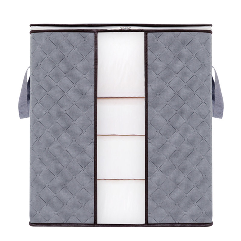 Quilt Buggy Bag Organizing Folders Clothes Packing Bag Extra Large 150 Liters Quilt Clothes Luggage Bag Moving Artifact