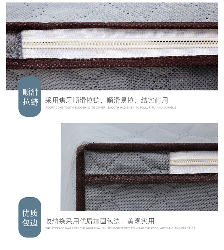 Quilt Buggy Bag Organizing Folders Clothes Packing Bag Extra Large 150 Liters Quilt Clothes Luggage Bag Moving Artifact
