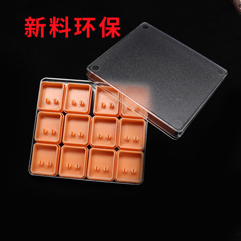 [Yiwu] Stud Earrings Box Packing Box Earrings Pp Jewelry Atmospheric Small Storage Box Factory in Stock Wholesale