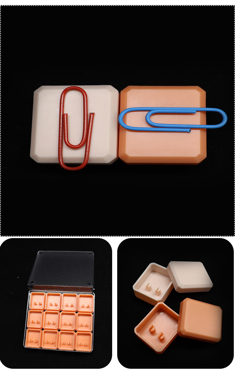 [Yiwu] Stud Earrings Box Packing Box Earrings Pp Jewelry Atmospheric Small Storage Box Factory in Stock Wholesale