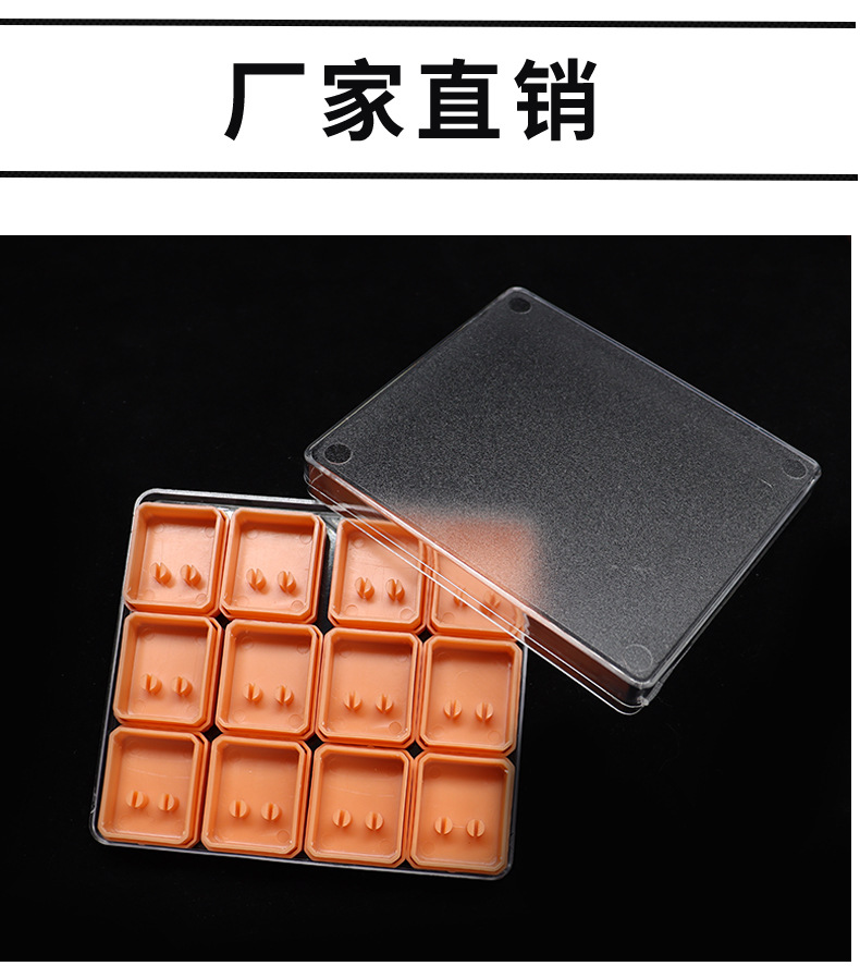 [Yiwu] Stud Earrings Box Packing Box Earrings Pp Jewelry Atmospheric Small Storage Box Factory in Stock Wholesale