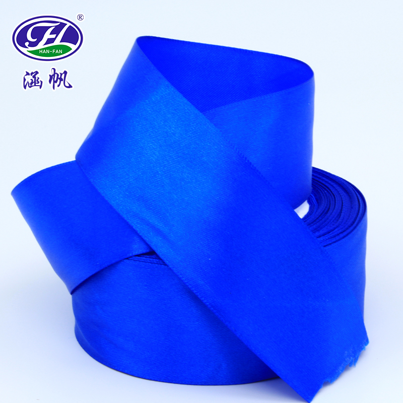 Sapphire Blue  Satin Ribbon Party Car Decorative Ribbons Hair Accessories Ribbons DIY Handmade Materials