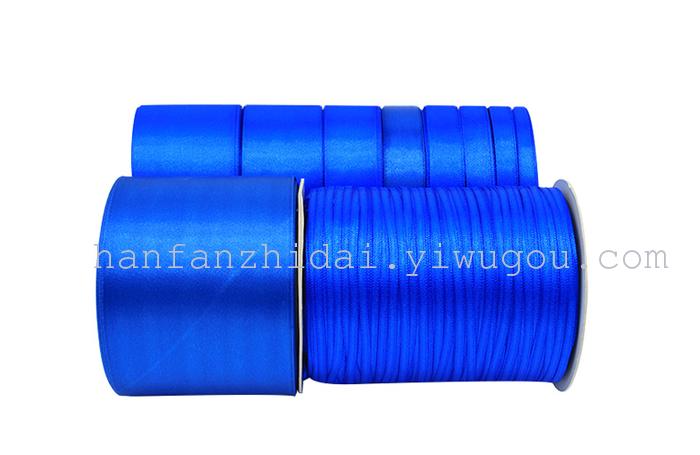 Sapphire Blue Satin Ribbon Party Car Decorative Ribbons Hair Accessories Ribbons DIY Handmade Materials Sapphire Blue Satin Ribbon Party Car Decorative Ribbons Hair Accessories Ribbons DIY Handmade Materials