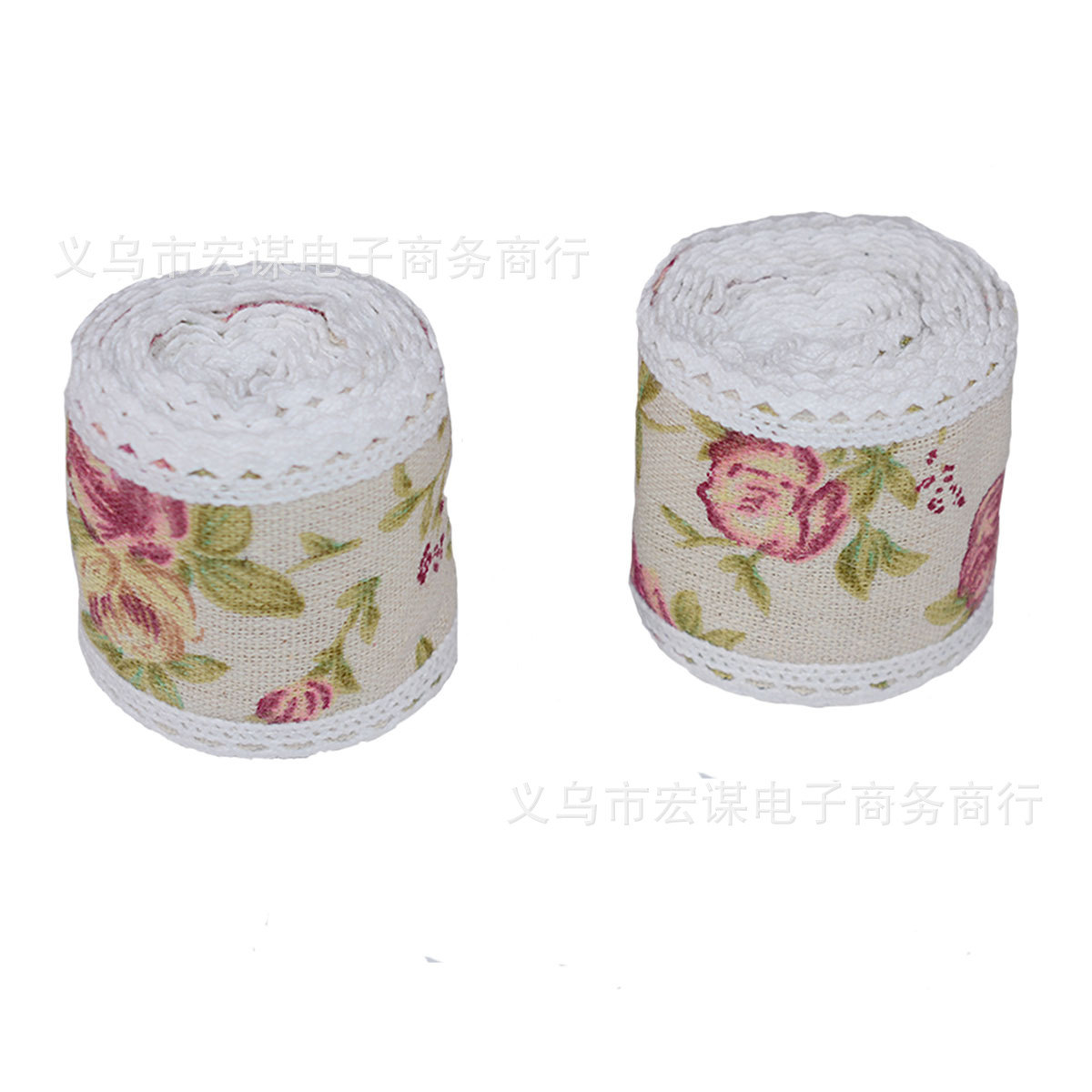 Lace Linen Volume 5 M Burlap Roll Lace Peony Cotton Roll DIY Christmas Wedding Cake Decoration Supplies Bandage