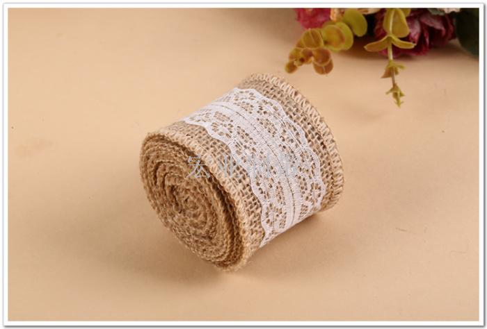 DIY volume handmade lace linen lacing rope decorative materials natural jute DIY volume handmade lace linen lacing rope decorative materials natural jute