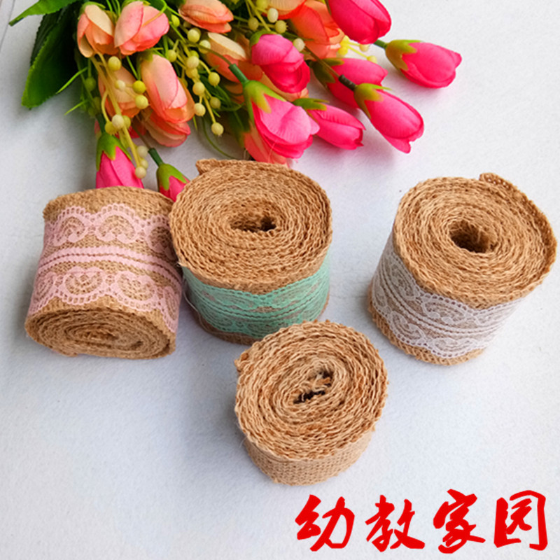 Kindergarten Environment Creating Materials Semi-Finished Product Environment Layout Decoration  Lace Linen Volume