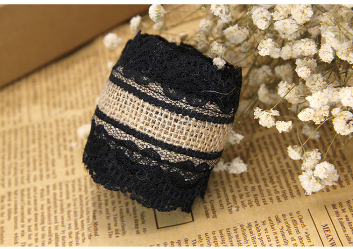 Color Christmas wedding such craft lace linen linen volume volume volume on both sides of the lace linen Twine Color Christmas wedding such craft lace linen linen volume volume volume on both sides of the lace linen Twine