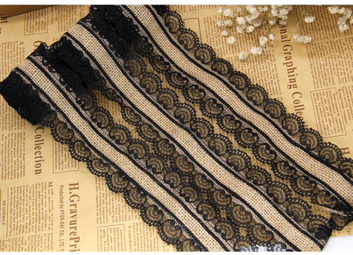 Color Christmas wedding such craft lace linen linen volume volume volume on both sides of the lace linen Twine Color Christmas wedding such craft lace linen linen volume volume volume on both sides of the lace linen Twine