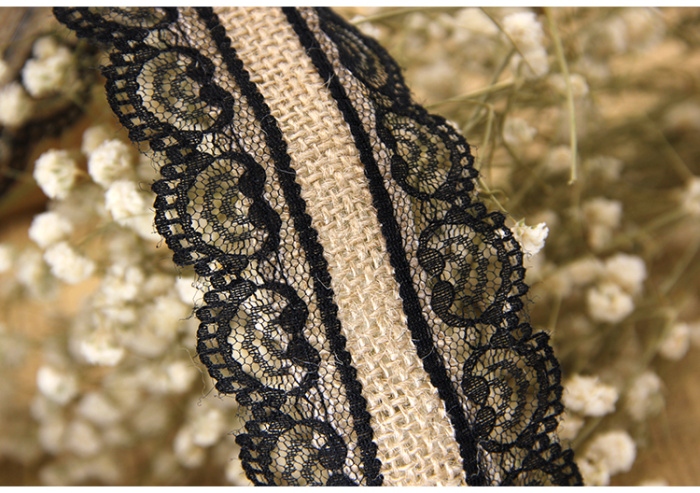 Color Christmas wedding such craft lace linen linen volume volume volume on both sides of the lace linen Twine Color Christmas wedding such craft lace linen linen volume volume volume on both sides of the lace linen Twine