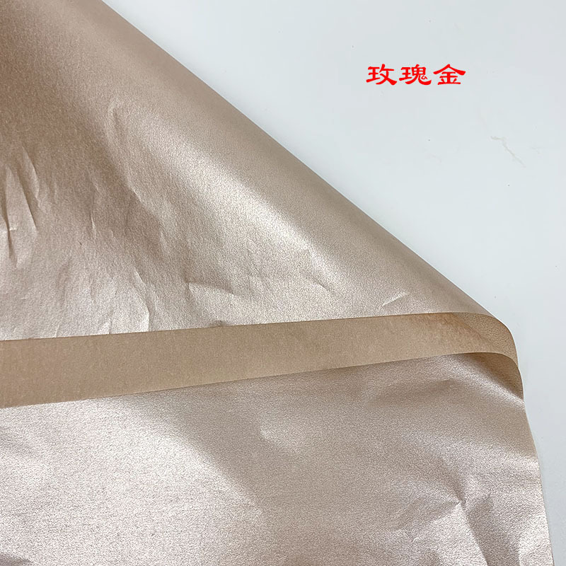 English Style Mg Tissue Paper Flowers Wrapping Paper Lining Paper Thin Crumpled Paper Bouquet Dacal Paper Translucent Paper Wholesale