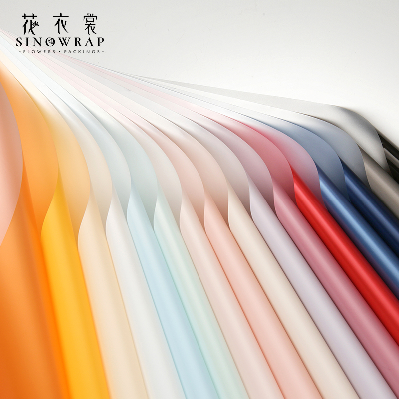 Flower wrapping paper ZGZ-roll