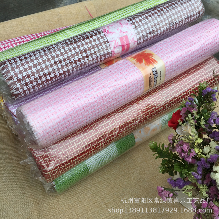 Lafite straw mat flower does gift gift Wrapping paper, cloth holding material