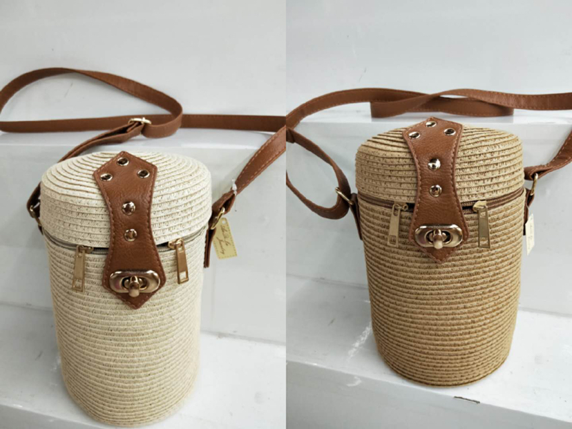 Paper rope material, pure hand-made hand-made paper-rope process hand-made bags