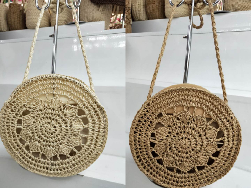 Paper rope material, pure hand-made hand-made paper-rope process hand-made bags Paper rope material, pure hand-made hand-made paper-rope process hand-made bags