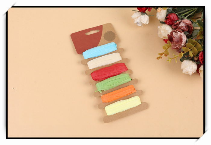 Manufacturer direct shot color paper rope adhesive painting diy manual materials hanging decorative rope has Manufacturer direct shot color paper rope adhesive painting diy manual materials hanging decorative rope has