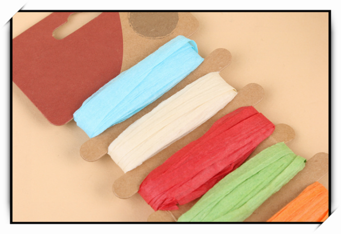 Manufacturer direct shot color paper rope adhesive painting diy manual materials hanging decorative rope has Manufacturer direct shot color paper rope adhesive painting diy manual materials hanging decorative rope has