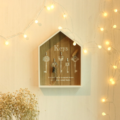 Ins hot style children room decoration rainbow design wooden key box wall hanging wooden box Nordic wood crafts Ins hot style children room decoration rainbow design wooden key box wall hanging wooden box Nordic wood crafts