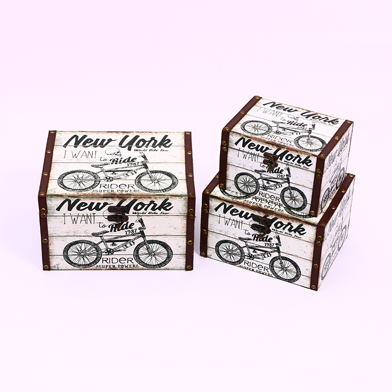 Personalized Wooden Box Wedding Box Antique Dowry Suitcase Wedding Storage Box Storage Box Calligraphy and Painting Box