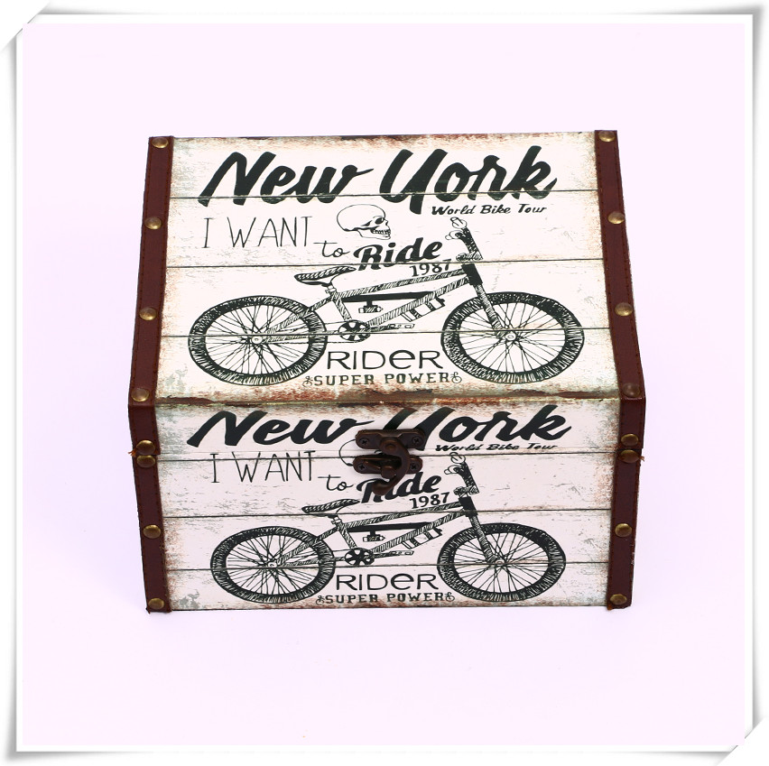 Personalized Wooden Box Wedding Box Antique Dowry Suitcase Wedding Storage Box Storage Box Calligraphy and Painting Box