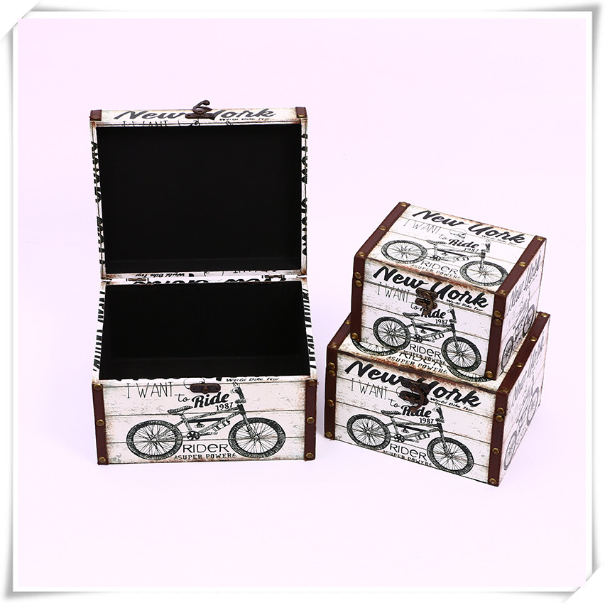 Personalized Wooden Box Wedding Box Antique Dowry Suitcase Wedding Storage Box Storage Box Calligraphy and Painting Box