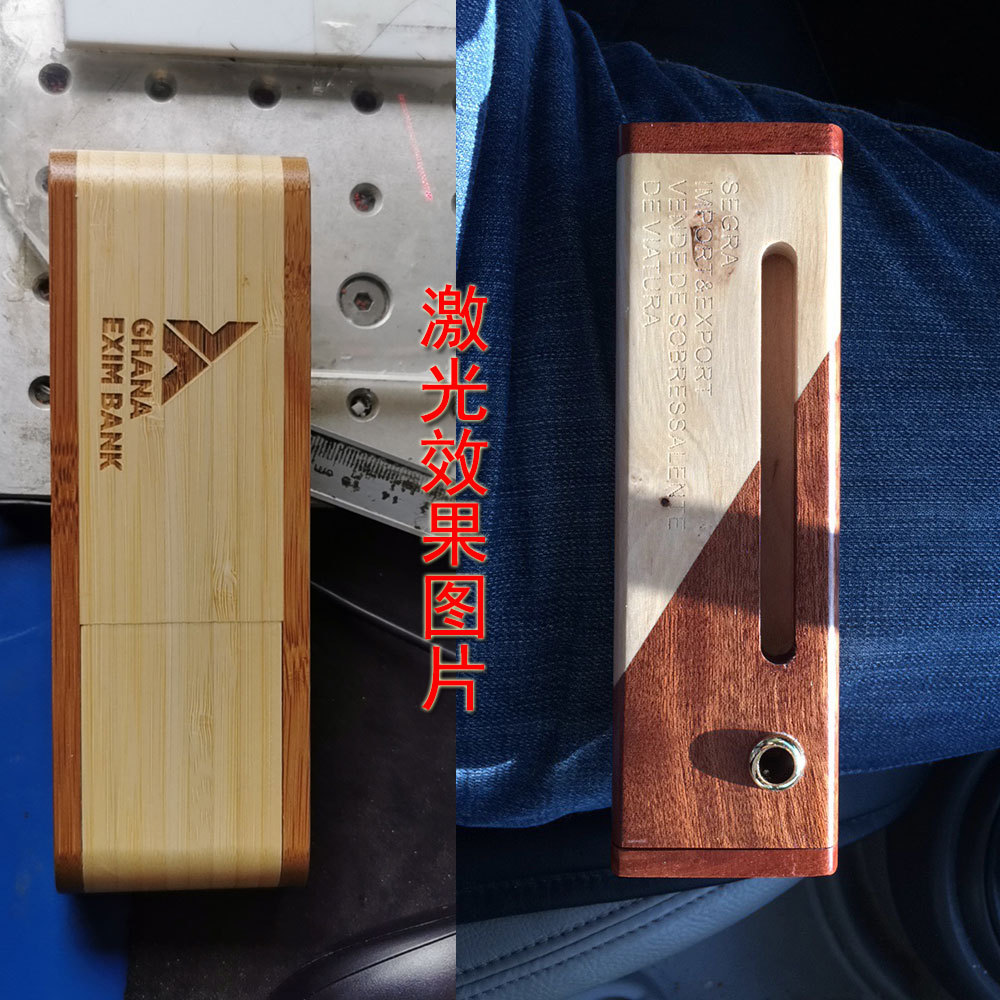 Patchwork Pen Set Wooden Box Gift Practical School Company Staff Gift Wooden Pen Logo Production Spot