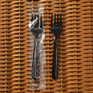 Cake Knife and Fork Disposable Birthday Cake Cutlery Tray Set Four-in-One Tableware Cake Tableware Set Customization