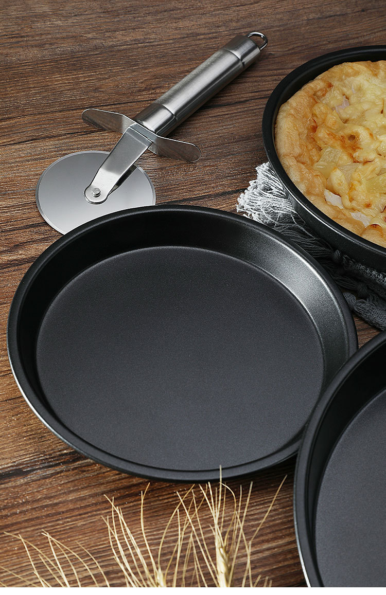 Pizza Plate Oven Household Pizza Plate Baking Tray Cake Mold Baking Tool Pizza Plate Oven Household Pizza Plate Baking Tray Cake Mold Baking Tool