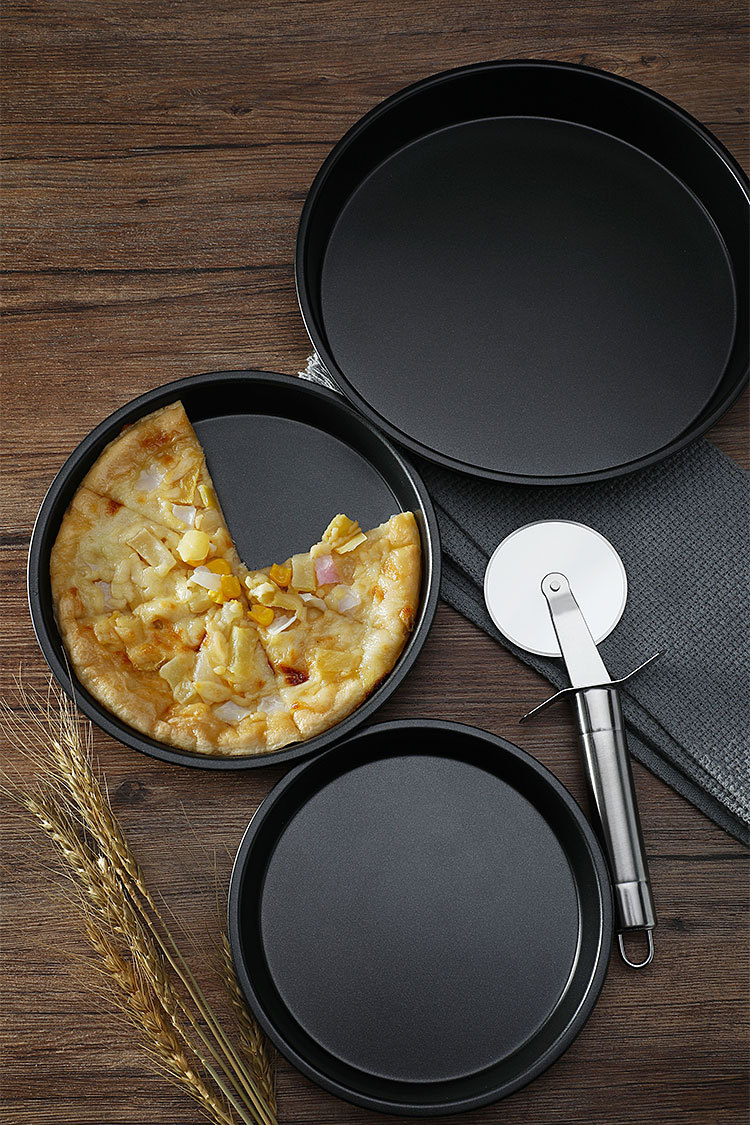Pizza Plate Oven Household Pizza Plate Baking Tray Cake Mold Baking Tool Pizza Plate Oven Household Pizza Plate Baking Tray Cake Mold Baking Tool