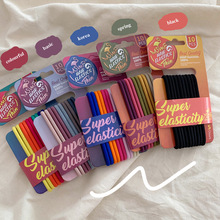 Japanese Cute Jelly Color Candy Color Hair Elastic Band Boxed Rubber Band Baby Hair Ties Disposable Rubber Band Japanese Cute Jelly Color Candy Color Hair Elastic Band Boxed Rubber Band Baby Hair Ties Disposable Rubber Band