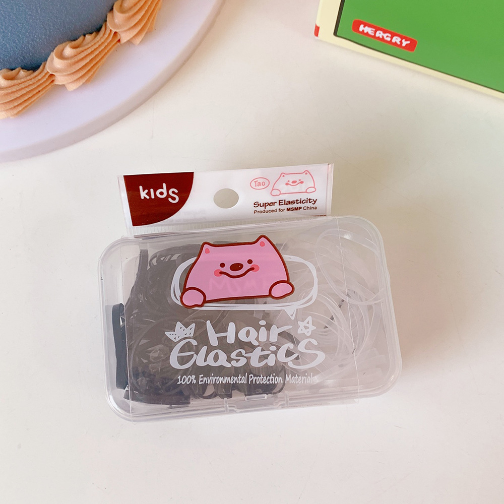 Japanese Cute Jelly Color Candy Color Hair Elastic Band Boxed Rubber Band Baby Hair Ties Disposable Rubber Band Japanese Cute Jelly Color Candy Color Hair Elastic Band Boxed Rubber Band Baby Hair Ties Disposable Rubber Band