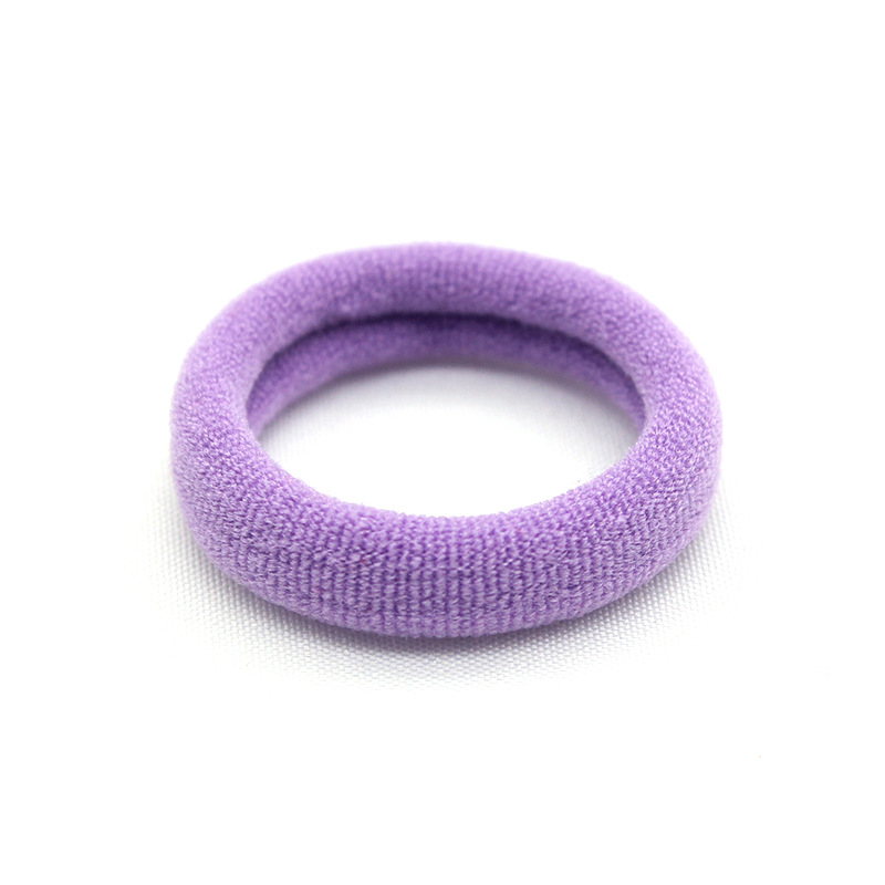High Elastic Hair Accessories Candy-Colored Hair Tie Small Seamless Fabric Children 'S Rubber Band Children 'S Cute Durable Headband High Elastic Hair Accessories Candy-Colored Hair Tie Small Seamless Fabric Children 'S Rubber Band Children 'S Cute Durable Headband