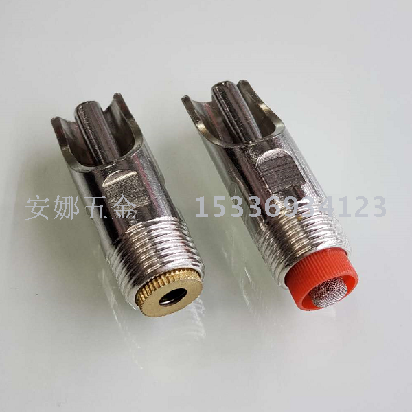 Duck-bill copper cap stainless steel pig-bill nipple plastic cap pig-bill splash-proof ball-ball drinking fountain