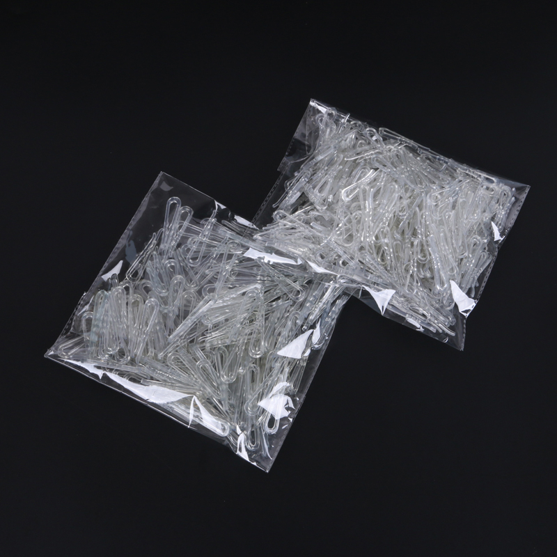 Transparent plastic clip with tooth clothing shirt clip plastic new material