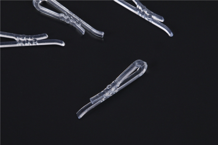 Transparent plastic clip with tooth clothing shirt clip plastic new material Transparent plastic clip with tooth clothing shirt clip plastic new material