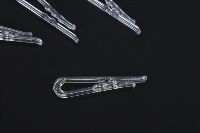 Transparent plastic clip with tooth clothing shirt clip plastic new material Transparent plastic clip with tooth clothing shirt clip plastic new material