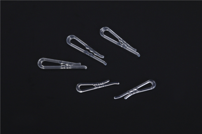 Transparent plastic clip with tooth clothing shirt clip plastic new material Transparent plastic clip with tooth clothing shirt clip plastic new material