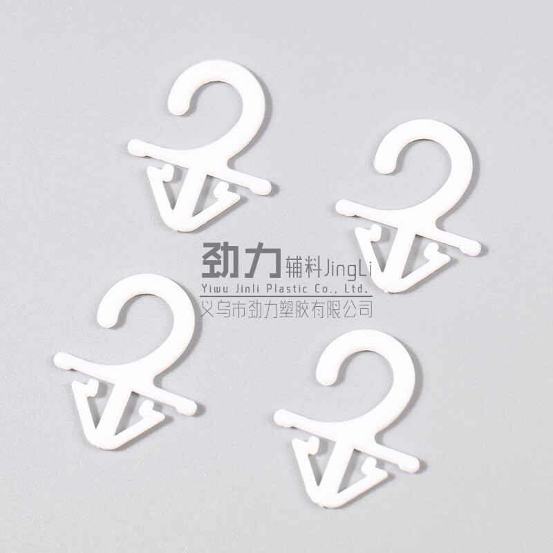 Wholesale Spot Plastic Pointed Hook Fashion Triangle Hook Transparent Black Color Box Packing Box Hanging Buckle Gift Box Hook