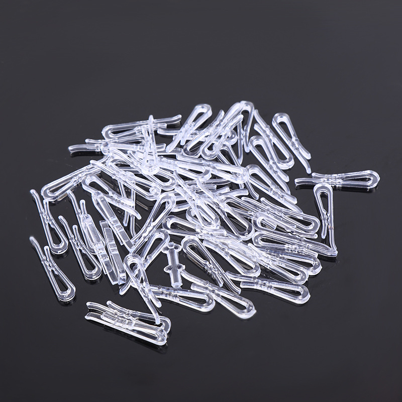 Powerful Manufacturers Shirt Packaging Clip Plastic Clip Transparent Shirt Clip Shirt Fixing Clip Hidden Undergarment Clip Spot