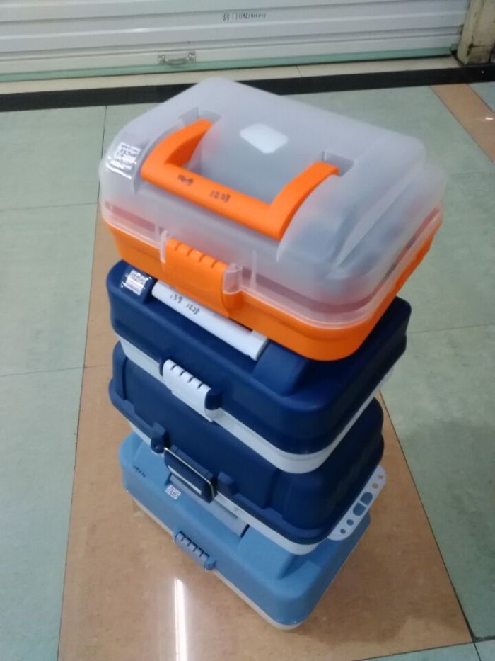 Fishing accessories box plastic tool box storage box hook box lead fishing gear hardware tools