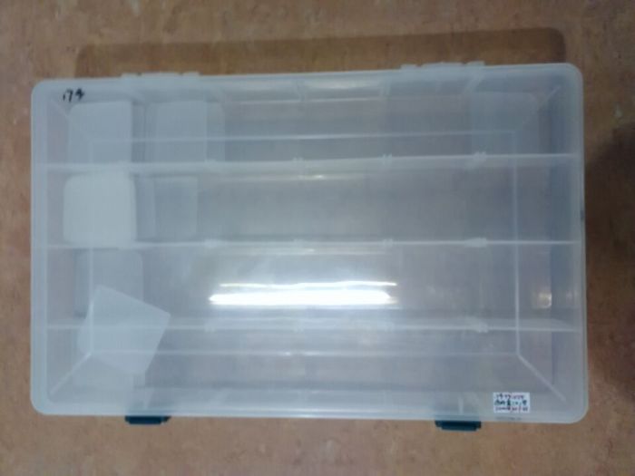Fishing accessories box plastic tool box storage box hook box lead fishing gear hardware tools