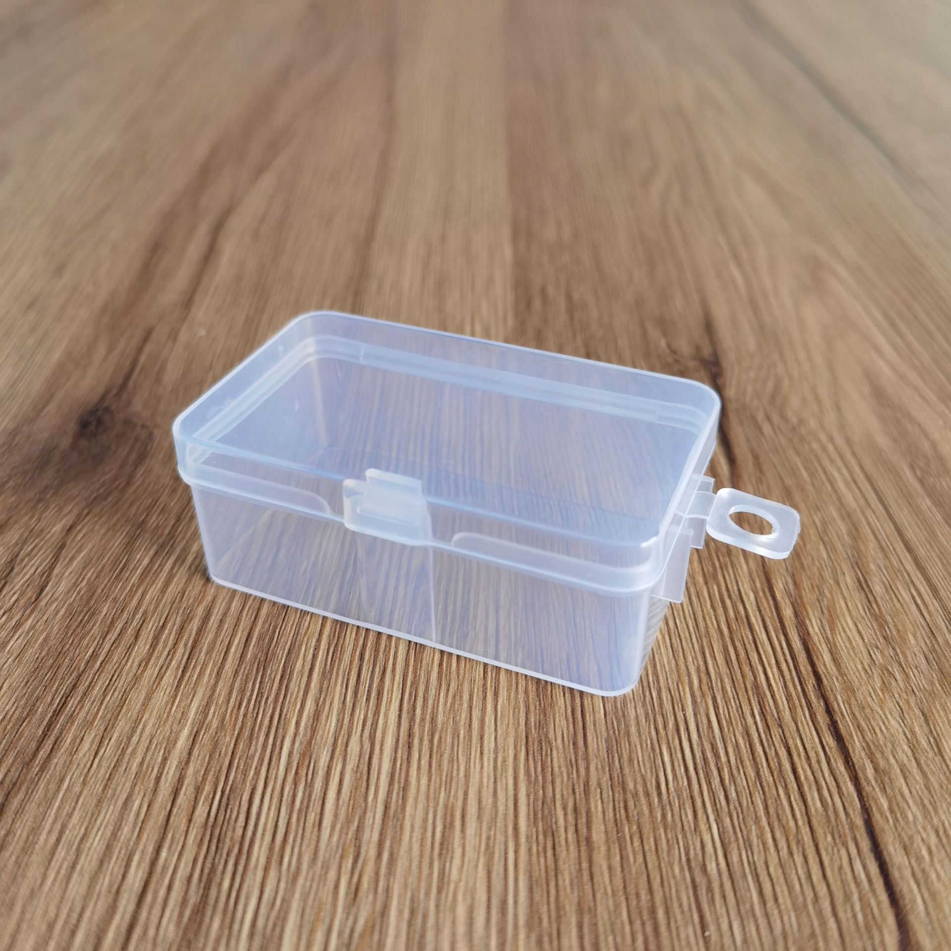 Factory Supply Transparent Plastic Hook Box Rectangle with Lid Pp Universal Packing Box Parts Storage Box
