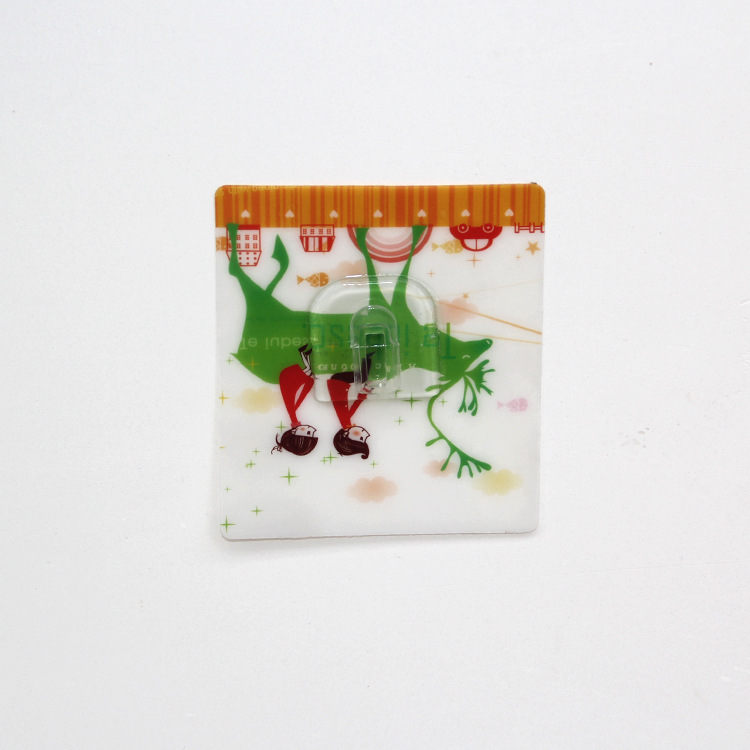 Manufacturers direct marketing creative plastic face - free hook linked bar soap box
