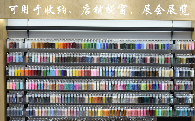 Import rice beads transparent plastic tube with hook packaging box loose bead accessories manufacturers wholesale