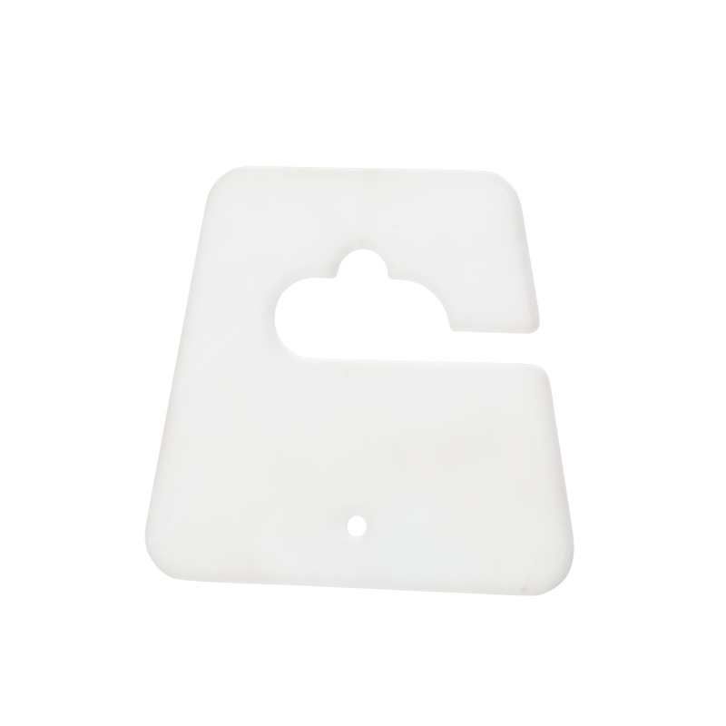 Spot Supply Plastic Pp Packaging Box Display Hook Creative Simple White Non-Pleated Clothing Hanger Hook